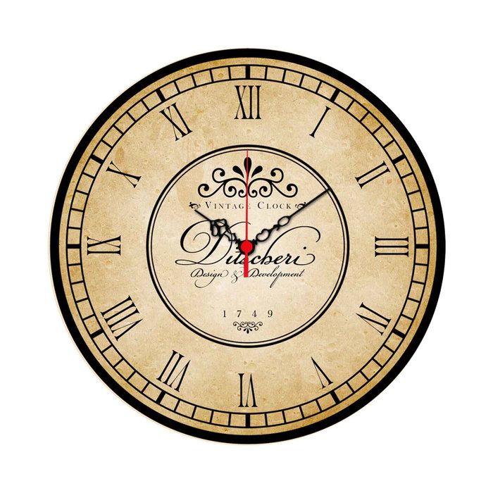 Wallity Reloj Decorativo Ms-32 Multicolor de 40 cm Wallity Reloj Decorativo Ms-32 Multicolor de 40 cm